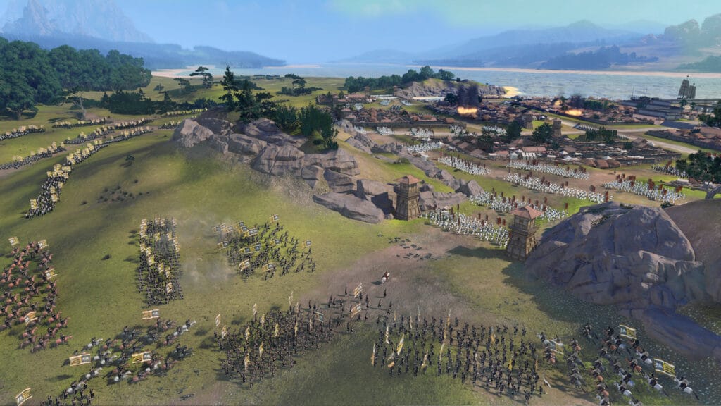 Total War Three Kingdoms battle