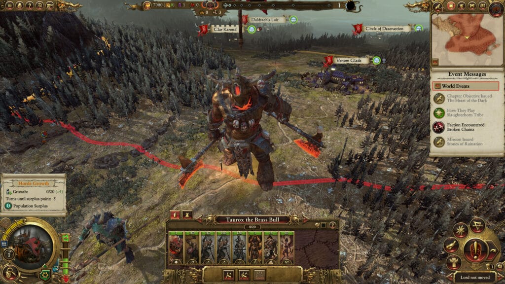 Total War Warhammer 2 Taurox