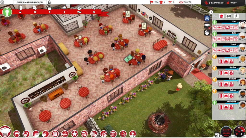 chef a restaurant tycoon